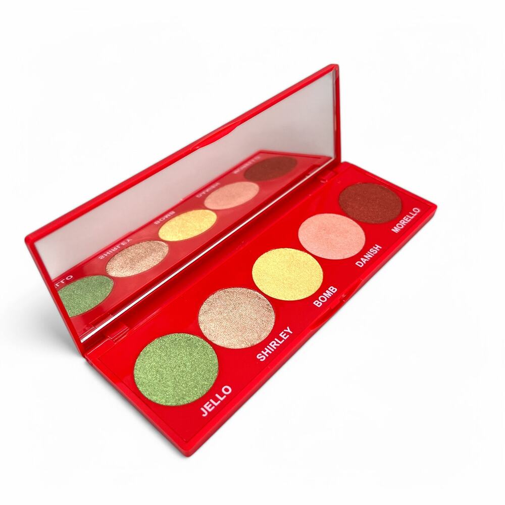 Lime Crime Wet Cherry Wild Metallics Eyeshadow Palette Eye Shadow
